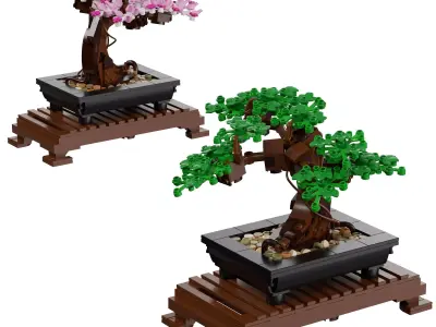 Lego Creator - 10281 Bonsai Tree 3D model