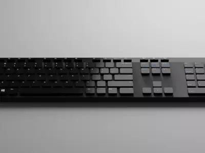 Computer Keyboard 3D model Free 3D model