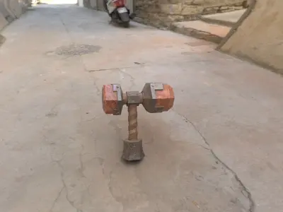 Fantasy Hammer Low-poly 3D model