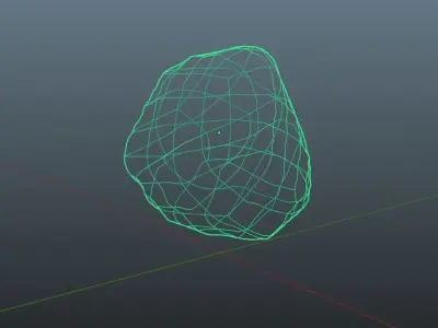 Glowing Stone  Free 3D model