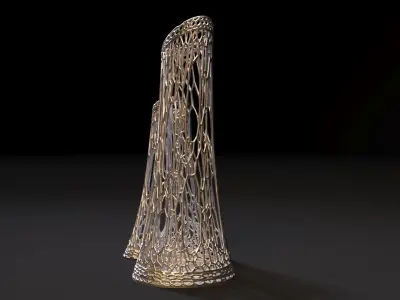 Decorative vases 3D print model