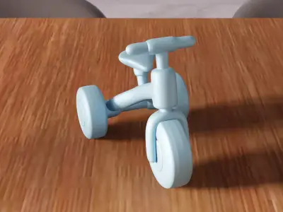 Miniature Kids Bike - 368 3D print model