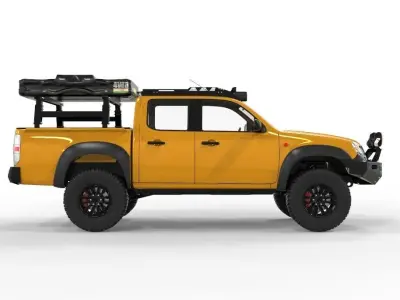 Mazda Bt50 2012 Viper Edition  3D model