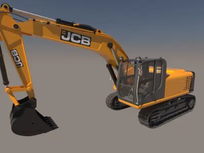 Excavator 3D model