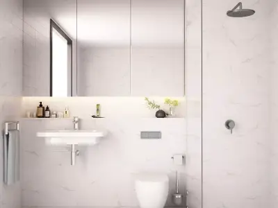 Bathroom 12 3D model