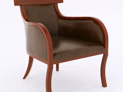 Modern Times 0402P chair 3D model