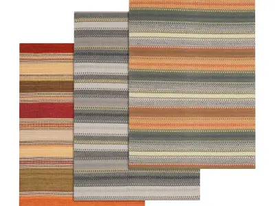 Rug Set 2081 3D model
