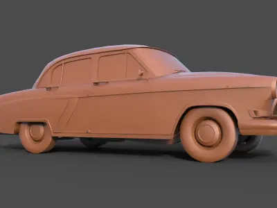 Gaz 21 3D print model