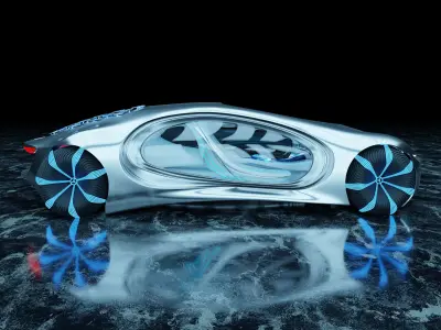 Mercedes AVTR Concept 3D model