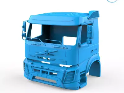 Volvo FMX porteur 500 Cabin 3D print model