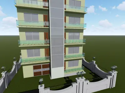 building modeling 3D model