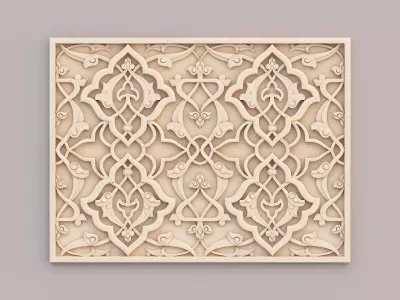 Classic Pattern 001 3D model