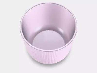 GRADVIS Plant pot 2 Low-poly 3D model