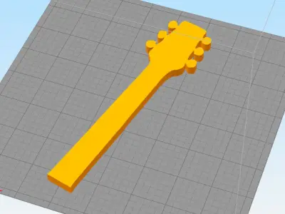 Music instruments wall decoration 3D print model