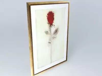 Burgundy 1  By Marilyn Robertson Free 3D model