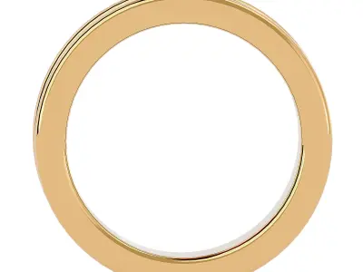 Band ring model 3D print model