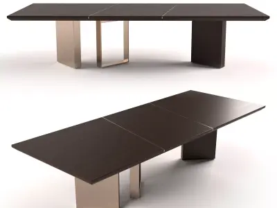 Morris Table - Fendi Casa 3D model