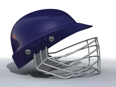 Cricket Helmet 3D model
