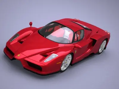 Ferrari Enzo model in Lightwave 3D 3D model