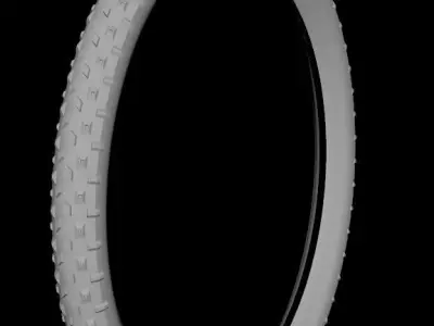 Vehicle tyre 3D model