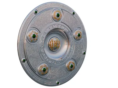 Meisterschale Bundesliga Trophy - German league Trophy  3D model