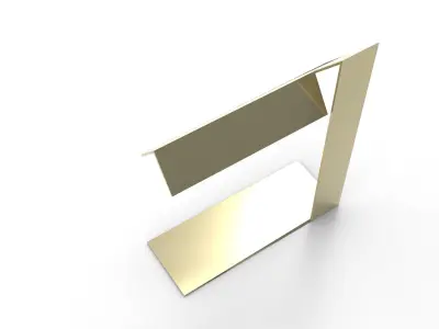Hoolly Table Lamp Low-poly 3D model