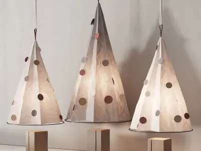 237 happy new year 01 modern christmas trees 01 3D model