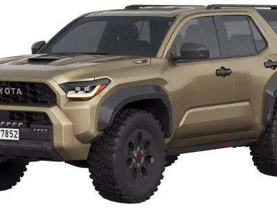 Toyota 4Runner TRDpro 2025 3D model