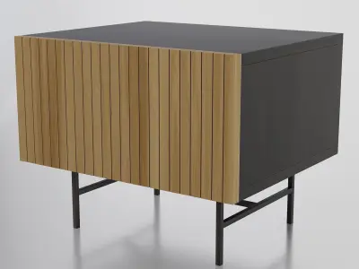 End Table 3D model