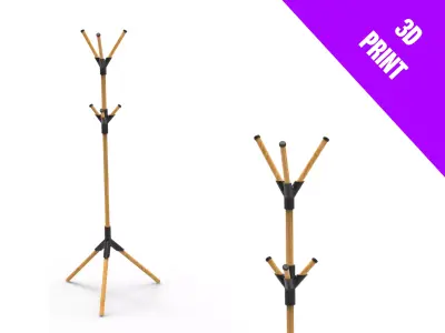 STAND COAT HANGER - 3D PRINT 3D print model