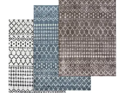 Rug Set 1396 3D model