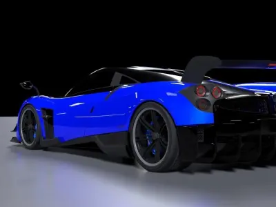Pagani Huayra 3D model