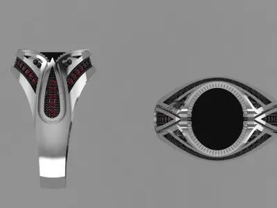 NEO MAN RING MODEL11 3D print model