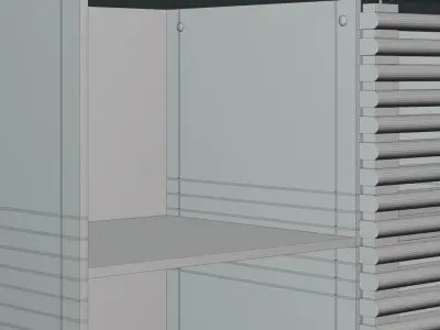 Iknits Compact Cupboard  3D model