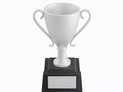 Trophy Cup 02 Low-poly 3D model