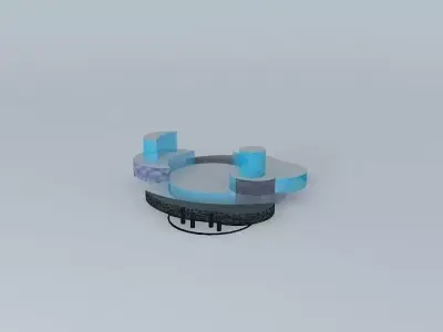 The Curves table 3D model
