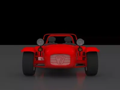 Caterham Seven Sigma Car 3D model