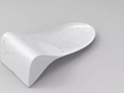 Kuki Gourmet Spoon Low-poly 3D model