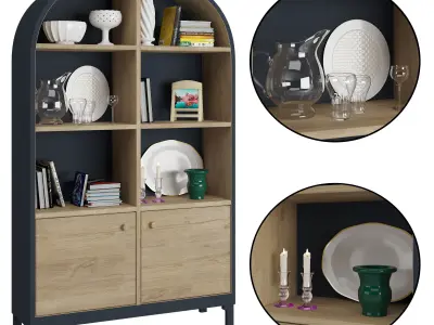 Traditional shelf 3D model