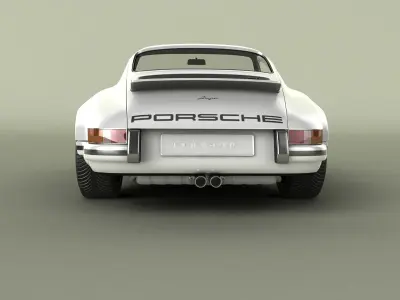 Singer Porsche 911 3D model