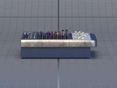 sound console 3D model