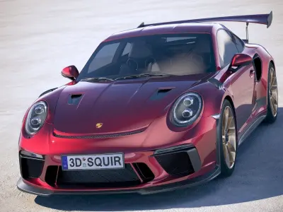 Porsche 911 GT3 RS 2019 3D model