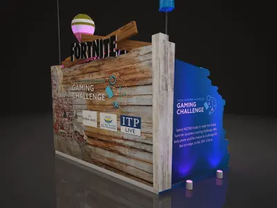 Fortnite Stand 3D model