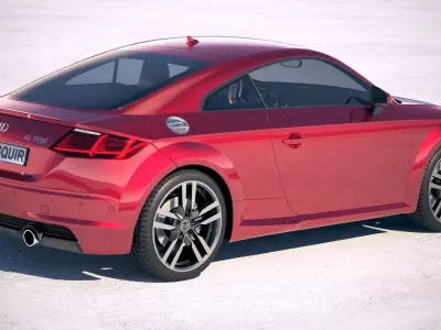 Audi TT Coupe 2019 3D model