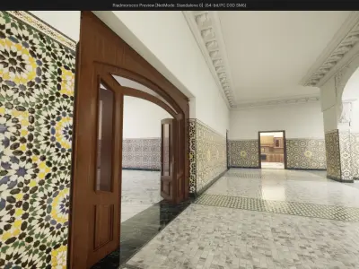 Riad Morocco 3D model