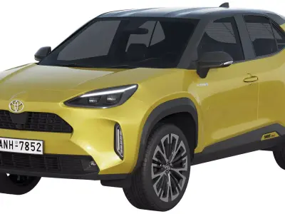 Toyota Yaris Cross 3D model by zifir3d