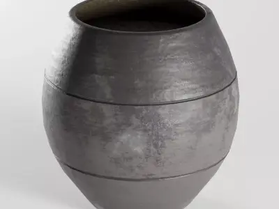 concrete vase Free 3D model