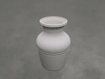 Ancient Vase  Low-poly 3D model