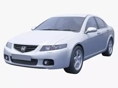 Honda Accord sedan 2003 3D model