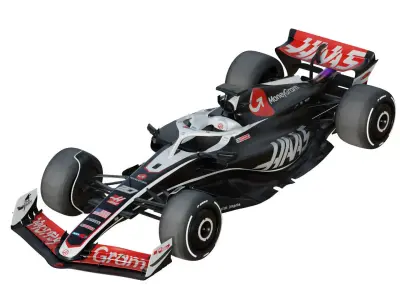 F1 Haas VF-24 2024 3D model